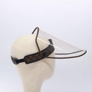 LOUIS VUITTON Monogram Viger LV Shield Sun Visor M76727 LV Auth 131781-4