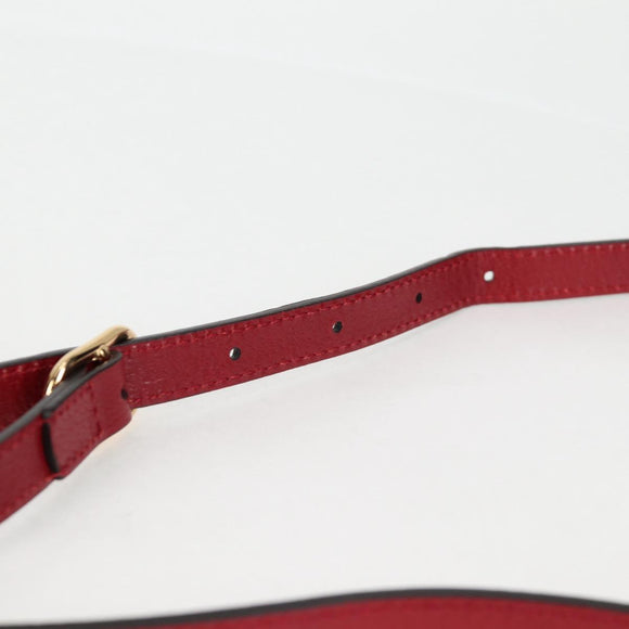 GUCCI Micro GG Supreme Doraemon Collaboration Bag PVC Beige 647801 Auth 131783M