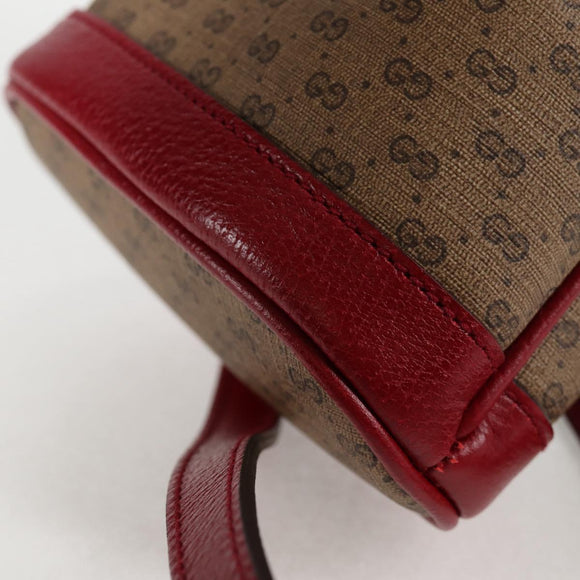 GUCCI Micro GG Supreme Doraemon Collaboration Bag PVC Beige 647801 Auth 131783M