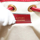 GUCCI Micro GG Supreme Doraemon Collaboration Bag PVC Beige 647801 Auth 131783SM-11