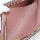 BURBERRY Clutch Bag Leather Brown Gold Auth 131784M-10