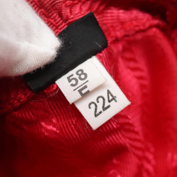 PRADA Pouch Nylon Pink Gold Auth 131790