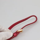 PRADA Pouch Nylon Pink Gold Auth 131790-8