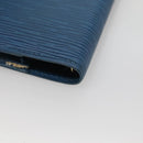 LOUIS VUITTON Epi Agenda PM Day Planner Cover Blue R20055 LV Auth 131803-15