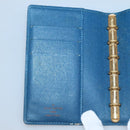 LOUIS VUITTON Epi Agenda PM Day Planner Cover Blue R20055 LV Auth 131803-18