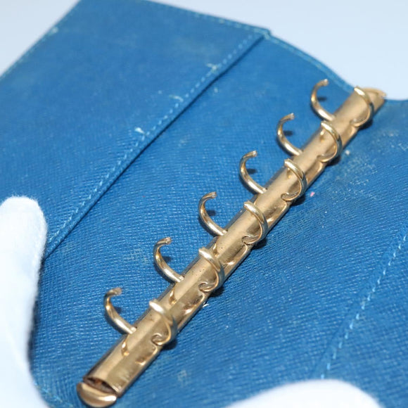 LOUIS VUITTON Epi Agenda PM Day Planner Cover Blue R20055 LV Auth 131803