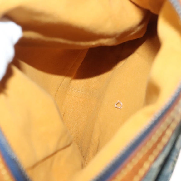 LOUIS VUITTON Monogram Denim Camera Bag Shoulder Bag Blue M95348 LV Auth 131804