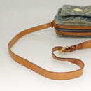 LOUIS VUITTON Monogram Denim Camera Bag Shoulder Bag Blue M95348 LV Auth 131804-7