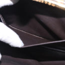 LOUIS VUITTON Monogram Charm Sac Fermoir Bag Dark Brown M95155 LV Auth 131805-21