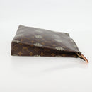 LOUIS VUITTON Monogram Pochette Voyage Clutch Bag M41513 LV Auth 131809V-5
