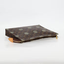 LOUIS VUITTON Monogram Pochette Voyage Clutch Bag M41513 LV Auth 131809V-6