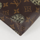 LOUIS VUITTON Monogram Pochette Voyage Clutch Bag M41513 LV Auth 131809V-8