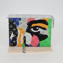 LOUIS VUITTON LV Portrait Pochette Voyager MM Clutch Bag M82589 LV Auth 131811SM-12