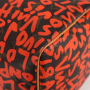LOUIS VUITTON Monogram Graffiti Speedy 30 Hand Bag Orange M93705 Auth 131812V-17