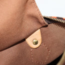 LOUIS VUITTON Monogram Graffiti Speedy 30 Hand Bag Orange M93705 Auth 131812V-11