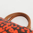 LOUIS VUITTON Monogram Graffiti Speedy 30 Hand Bag Orange M93705 Auth 131812V-14