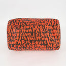LOUIS VUITTON Monogram Graffiti Speedy 30 Hand Bag Orange M93705 Auth 131812V-5