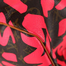 LOUIS VUITTON Monogram graffiti Keepall 50 Boston Bag Gold M93698 Auth 131813SV-15