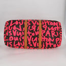 LOUIS VUITTON Monogram graffiti Keepall 50 Boston Bag Gold M93698 Auth 131813SV-5