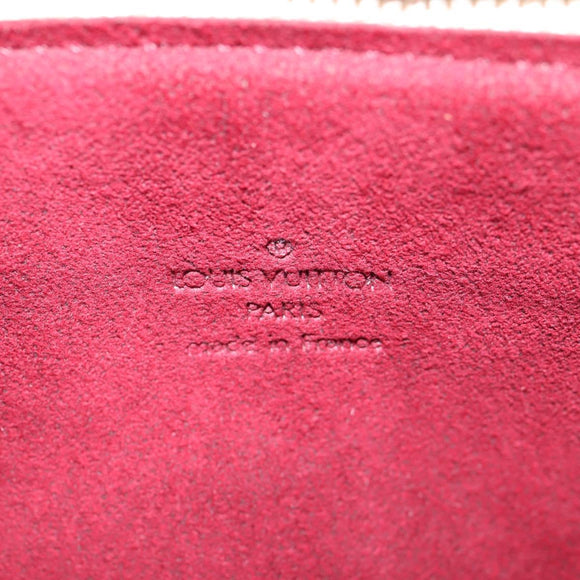 LOUIS VUITTON Multicolor Pochette Accessoires Pouch White M92649 LV Auth 131819V