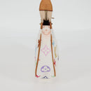 LOUIS VUITTON Multicolor Pochette Accessoires Pouch White M92649 LV Auth 131819V-3