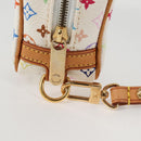 LOUIS VUITTON Monogram Multicolor Trousse Wapity White M58033 LV Auth 131821V-9