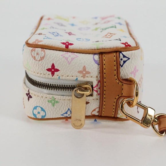LOUIS VUITTON Monogram Multicolor Trousse Wapity White M58033 LV Auth 131821V