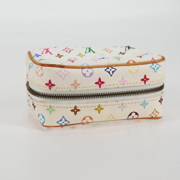 LOUIS VUITTON Monogram Multicolor Trousse Wapity White M58033 LV Auth 131821V