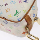 LOUIS VUITTON Monogram Multicolor Trousse Wapity White M58033 LV Auth 131822-15