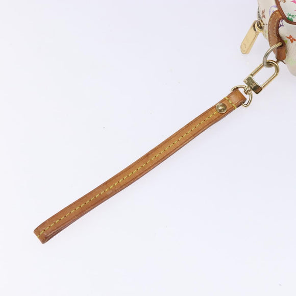 LOUIS VUITTON Monogram Multicolor Trousse Wapity White M58033 LV Auth 131822