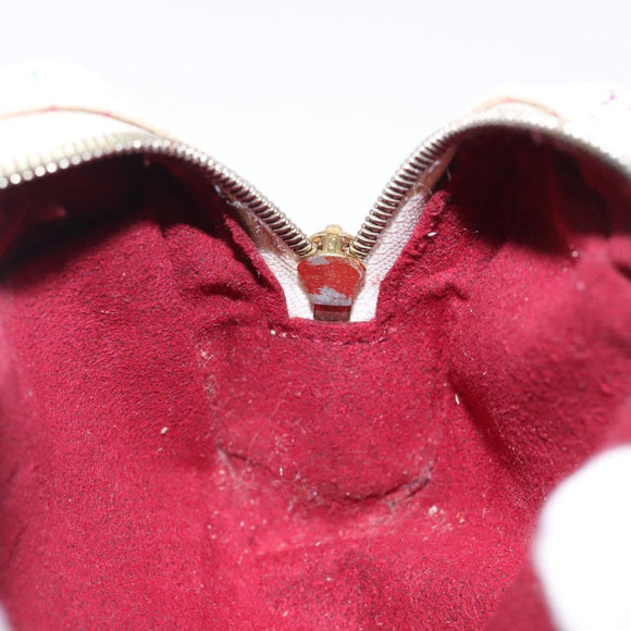 LOUIS VUITTON Monogram Multicolor Trousse Wapity White M58033 LV Auth 131822