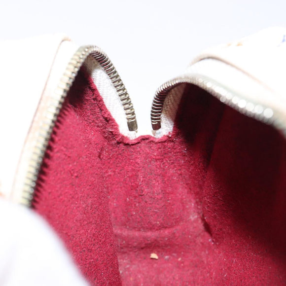 LOUIS VUITTON Monogram Multicolor Trousse Wapity White M58033 LV Auth 131822