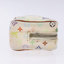 LOUIS VUITTON Monogram Multicolor Trousse Wapity White M58033 LV Auth 131822-3
