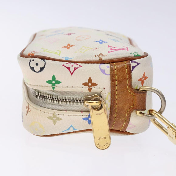 LOUIS VUITTON Monogram Multicolor Trousse Wapity White M58033 LV Auth 131822