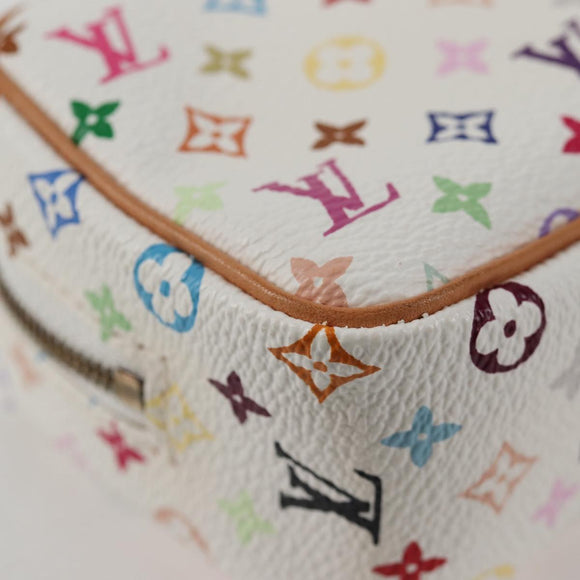 LOUIS VUITTON Monogram Multicolor Trousse Wapity White M58033 LV Auth 131823V