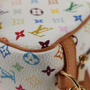 LOUIS VUITTON Monogram Multicolor Trousse Wapity White M58033 LV Auth 131823V-16