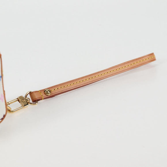 LOUIS VUITTON Monogram Multicolor Trousse Wapity White M58033 LV Auth 131823V