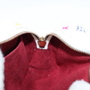 LOUIS VUITTON Monogram Multicolor Trousse Wapity White M58033 LV Auth 131823V-18