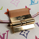 LOUIS VUITTON Monogram Multicolor Heart Breaker Bag White M40660 Auth 131824SV-9