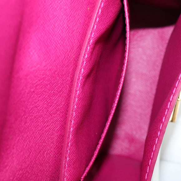 LOUIS VUITTON Monogram Multicolor Heart Breaker Bag White M40660 Auth 131824SV