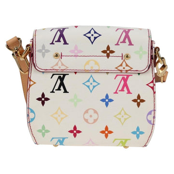 LOUIS VUITTON Monogram Multicolor Heart Breaker Bag White M40660 Auth 131824SV - 0