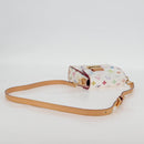LOUIS VUITTON Monogram Multicolor Heart Breaker Bag White M40660 Auth 131824SV-7