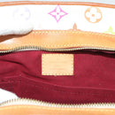 LOUIS VUITTON Monogram Multicolor Claudia Hand Bag White M40193 LV Auth 131825-17