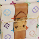 LOUIS VUITTON Monogram Multicolor Alma GM Hand Bag White M40441 LV Auth 131827V-19