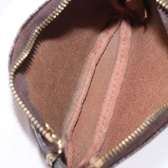 LOUIS VUITTON Monogram Label Collection Trousse Cre Pouch M63800 LV Auth 131828