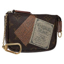 LOUIS VUITTON Monogram Label Collection Trousse Cre Pouch M63800 LV Auth 131828-1