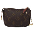 LOUIS VUITTON Monogram Label Collection Trousse Cre Pouch M63800 LV Auth 131828-2