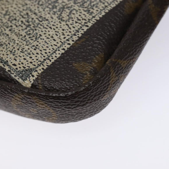 LOUIS VUITTON Monogram Label Collection Trousse Cre Pouch M63800 LV Auth 131828