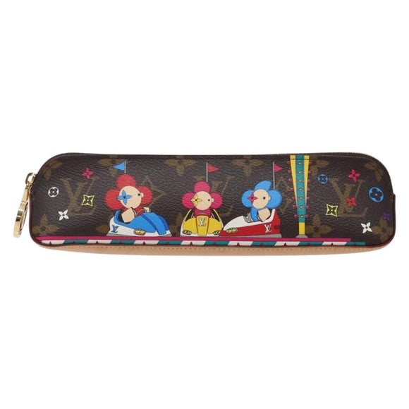 LOUIS VUITTON Monogram Vivienne Trousse Elizabeth Pen Case GI0540 LV Auth 131835