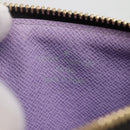 LOUIS VUITTON Monogram Pochette Cles NM Coin Purse Black M60279 Auth 131837-10